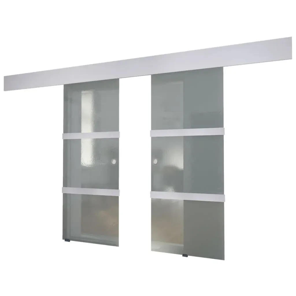 Double Sliding Door Glass Price