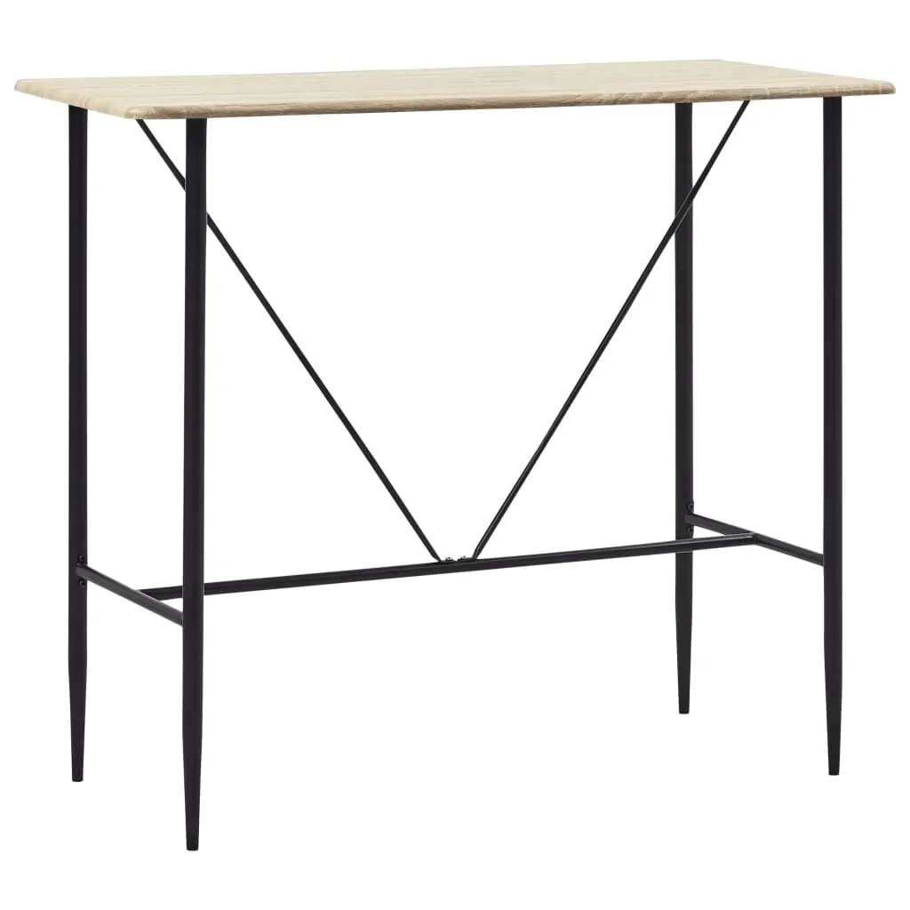 5 Piece Bar Set Plastic Black Price