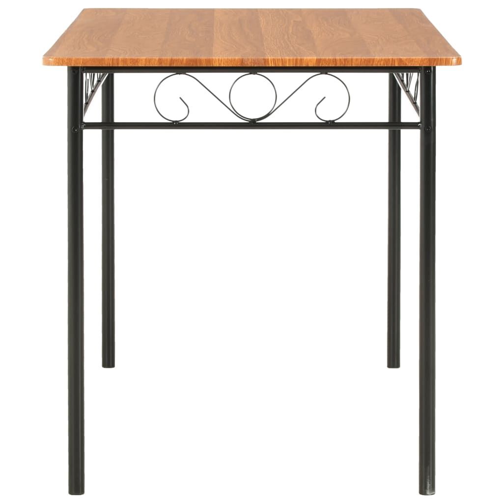 Dining Table Brown 120x70x75 cm MDF Price