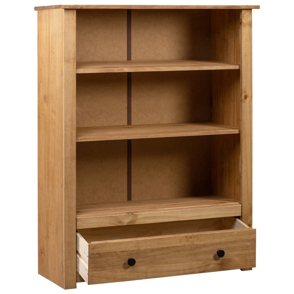 Bookcase 80x35x110 cm Solid Pine Wood Panama Range Price