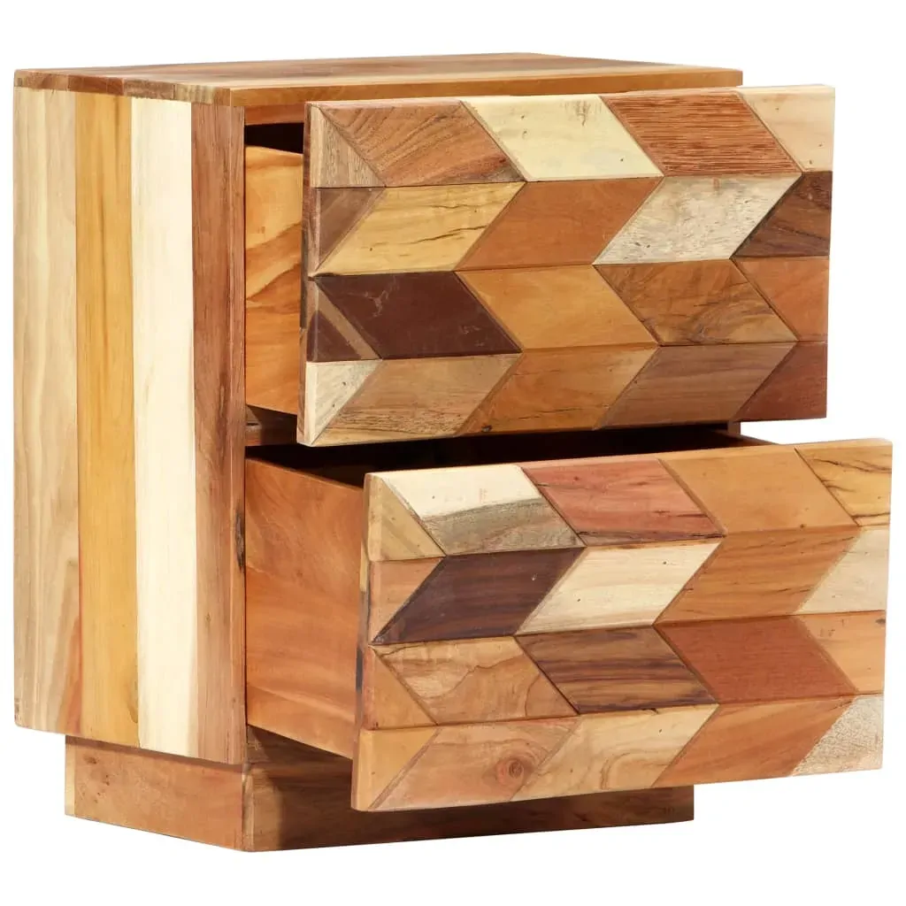 Bedside Cabinet 40x30x50 cm Solid Reclaimed Wood Price