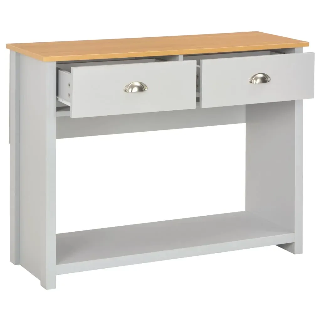 Console Table Grey 97x35x76 cm Price