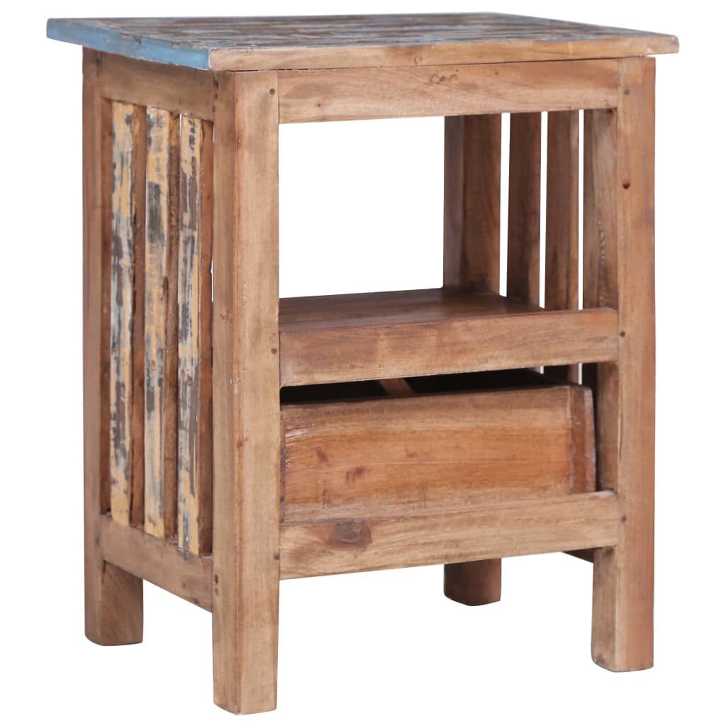 Bedside Cabinet 41x30x50 cm Solid Mahogany Wood Price