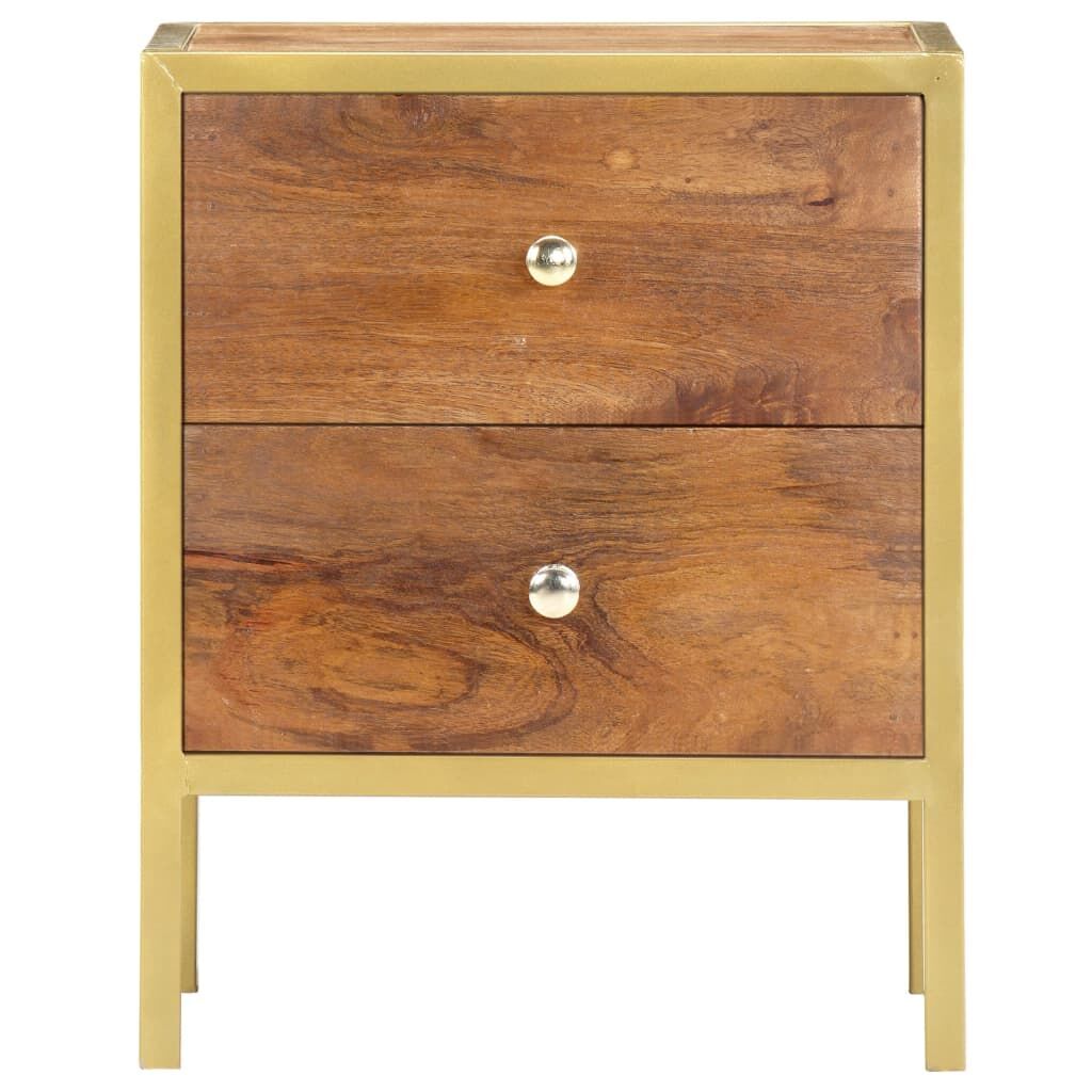 Bedside Cabinet 40x35x50 cm Solid Mango Wood Price