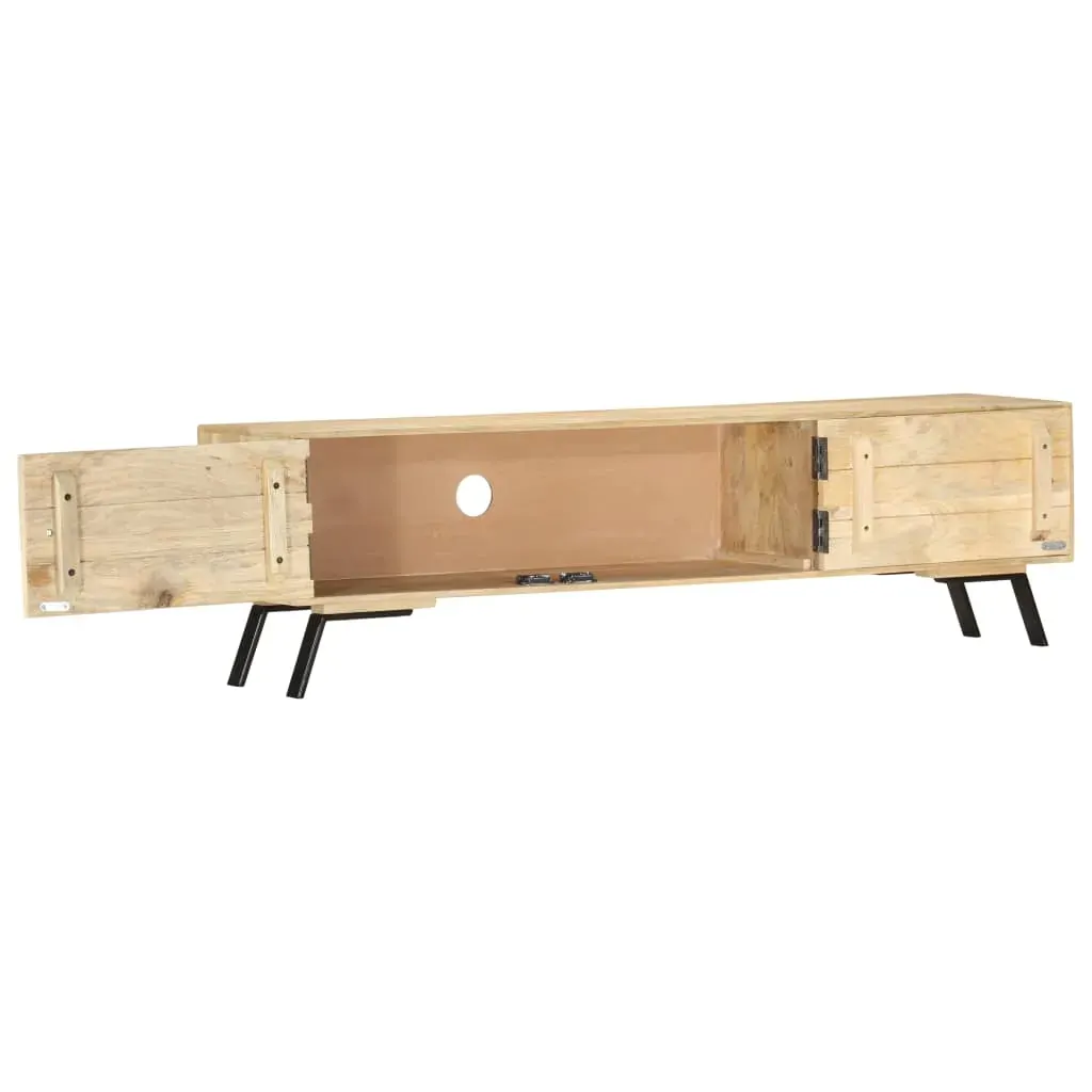 TV Cabinet 140x30x40 cm Solid Mango Wood Price