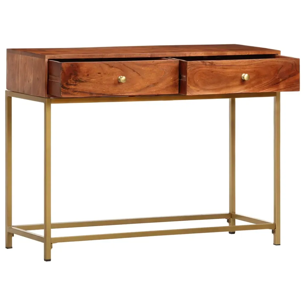 Console Table 100x35x76 cm Solid Wood Acacia Price