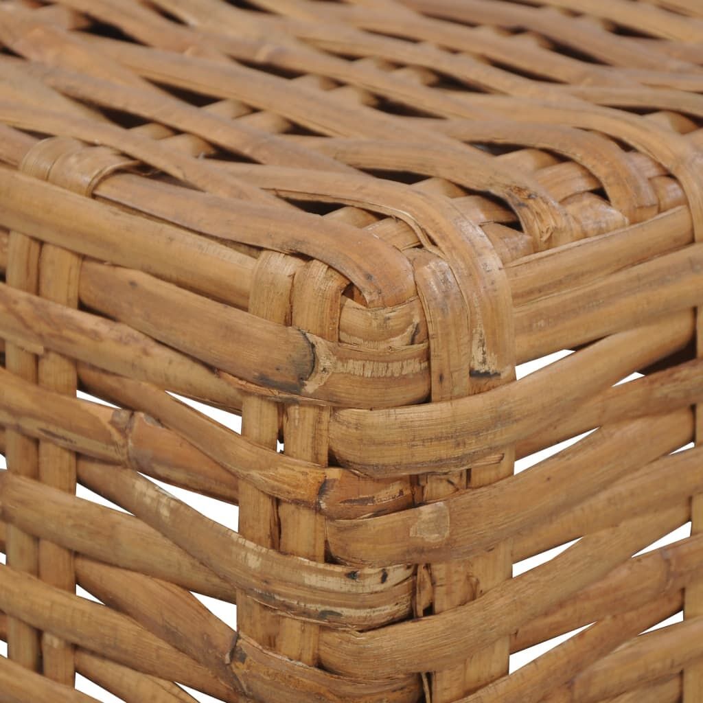 Coffee Table 47x47x28 cm Natural Rattan Price