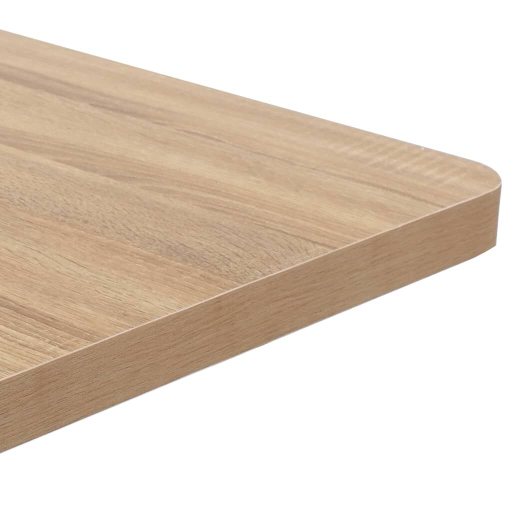 Bistro Table Light Brown 50x50 cm MDF Price