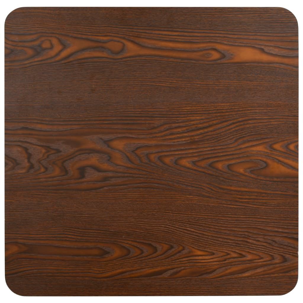 Bistro Table Dark Brown 80x80 cm MDF Price