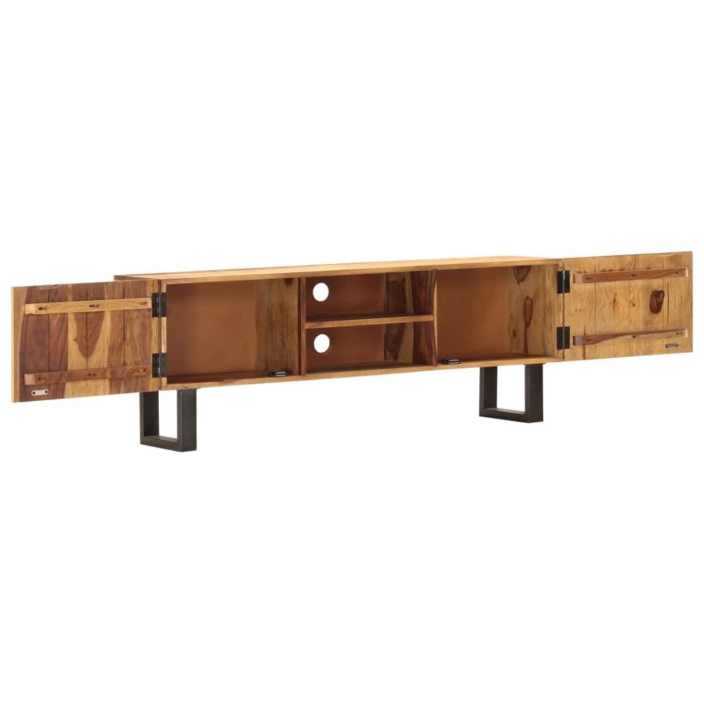 TV Cabinet 130x30x47 cm Solid Wood Acacia Price