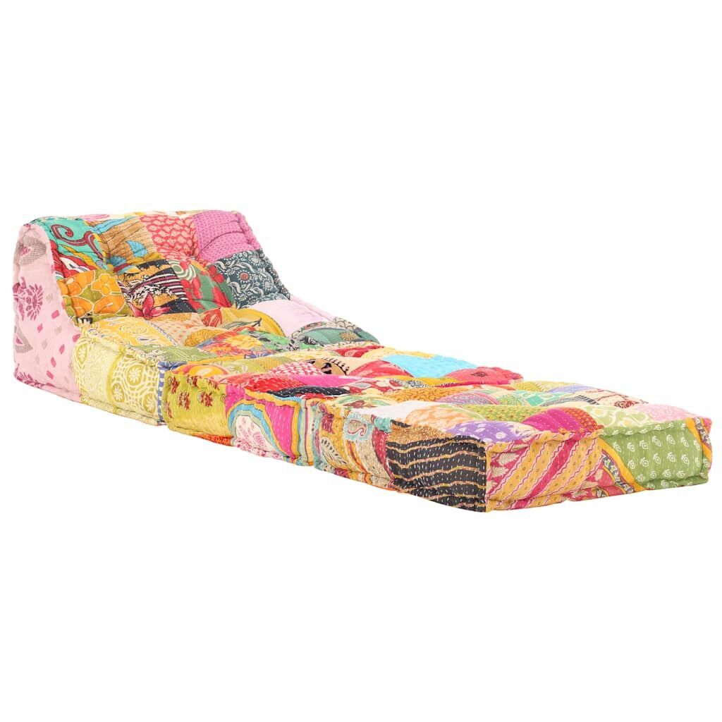 Modular Pouffe Patchwork Fabric Price
