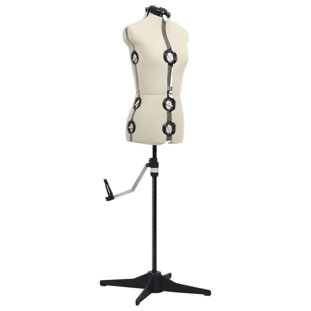 Adjustable Dress Form Female Cream S Size 33-40 Price