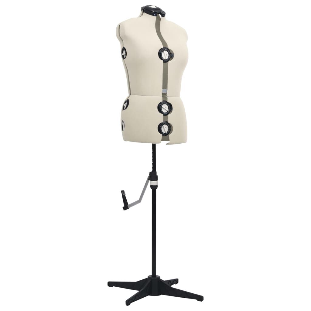 Adjustable Dress Form Female Cream M Size 40-46 Price