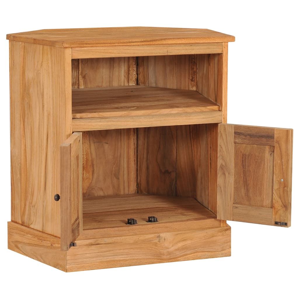 Corner Sideboard 60x45x60 cm Solid Teak Wood Price