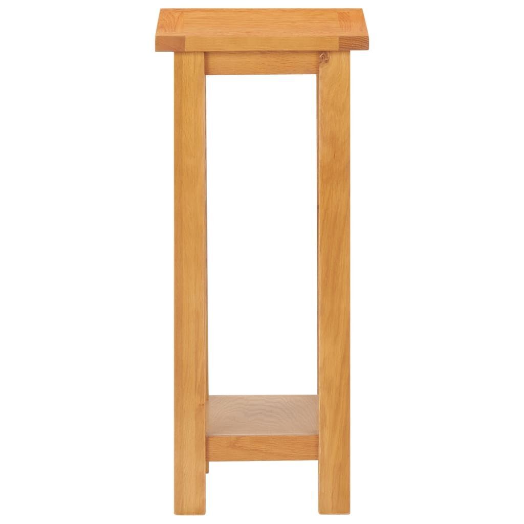 Side Table 27x24x55 cm Solid Oak Wood Price
