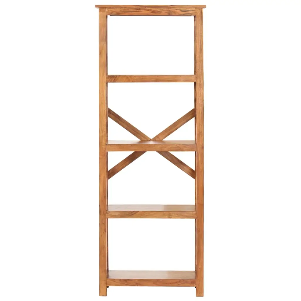 Bookshelf 60x30x160 cm Solid Acacia Wood Honey Finish Price