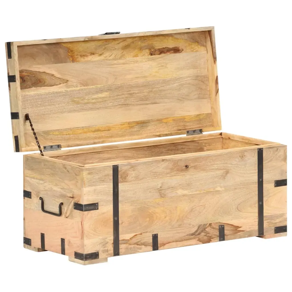 Chest 90x40x40 cm Solid Mango Wood Price