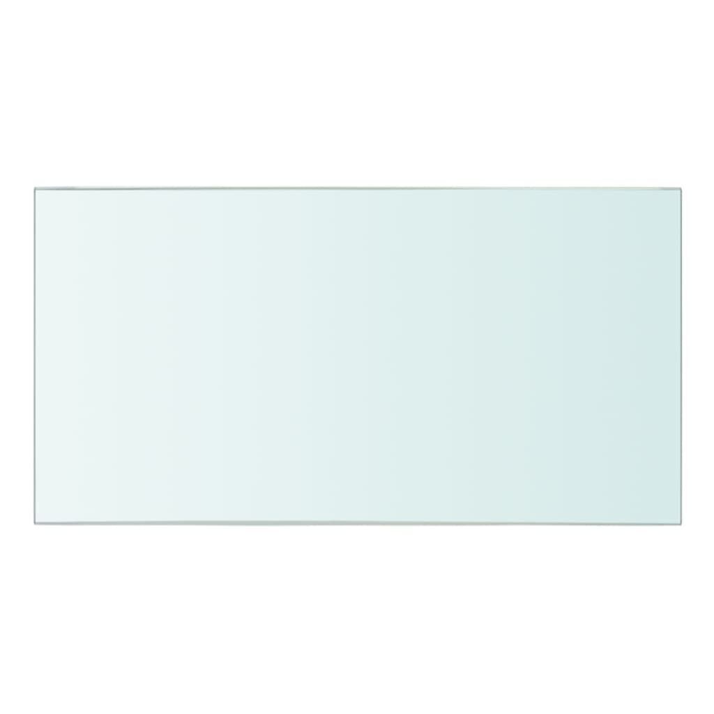 Shelves 2 pcs Panel Glass Clear 30x12 cm Price