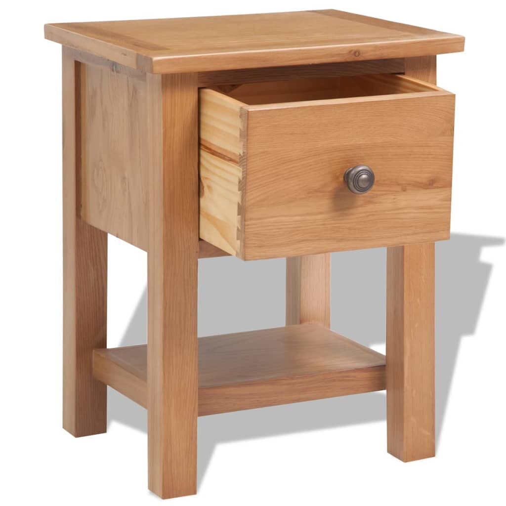 Nightstands 2 pcs 36x30x47 cm Solid Oak Wood Price