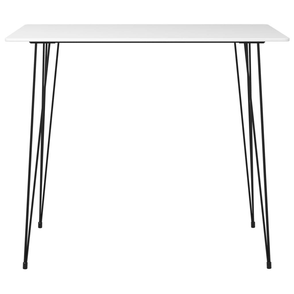 5 Piece Bar Set White and Black Price