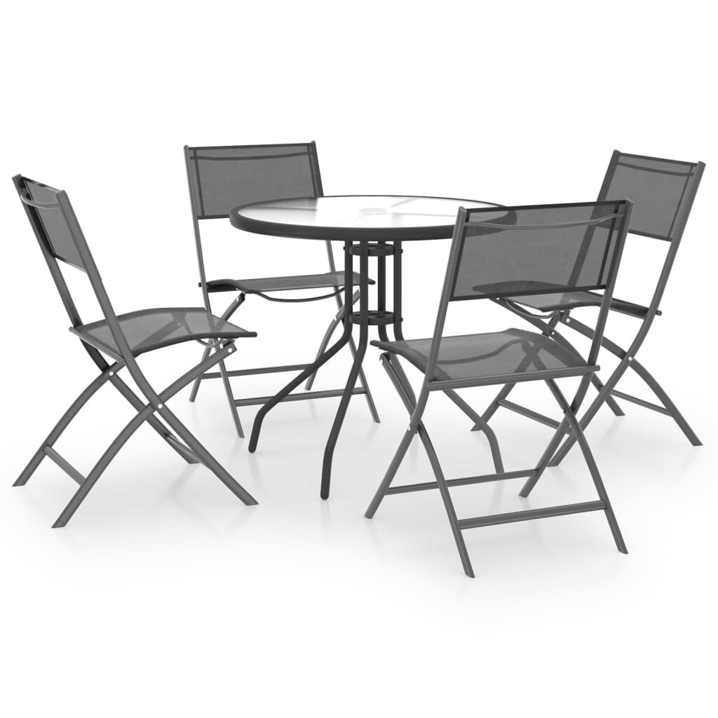 5 Piece Outdoor Dining Set Steel Price