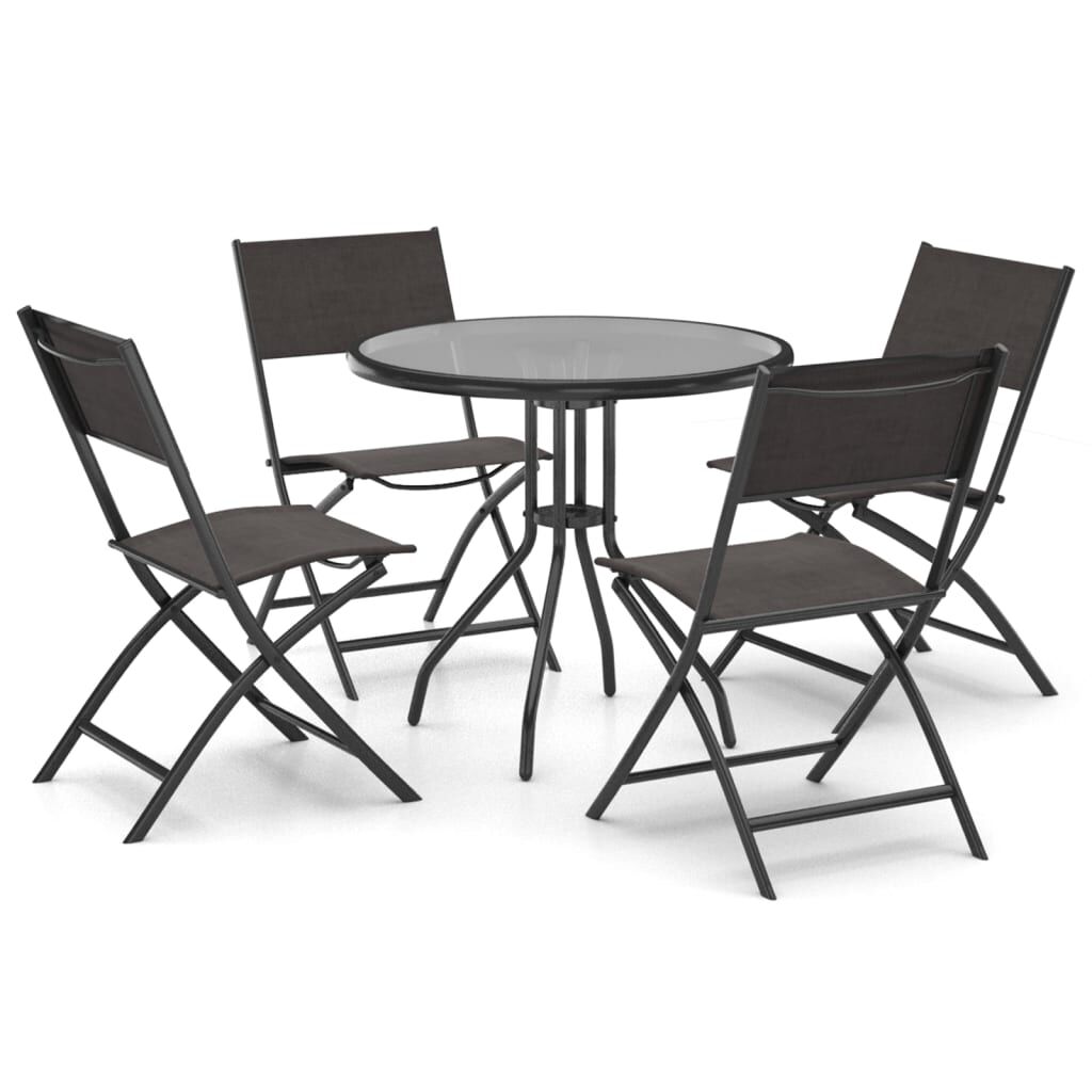5 Piece Outdoor Dining Set Steel Price
