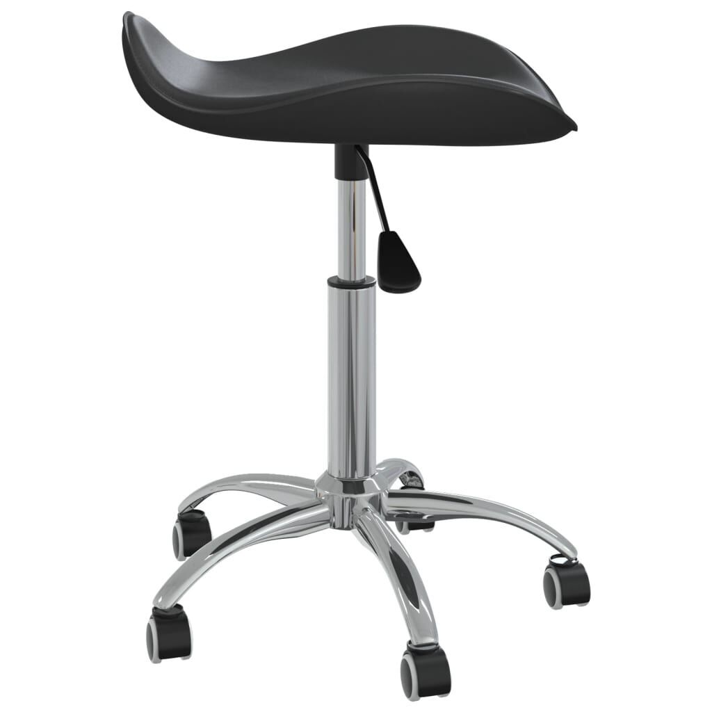 Swivel Dining Chair Black Faux Leather Price