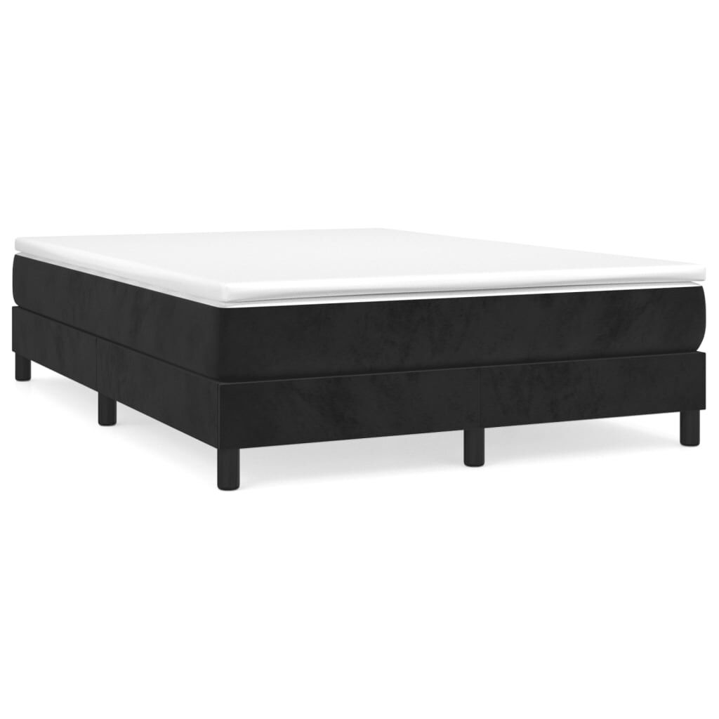 Bed Frame without Mattress Black Queen Velvet Price