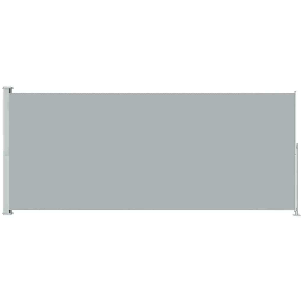Patio Retractable Side Awning 200x500cm Grey Price