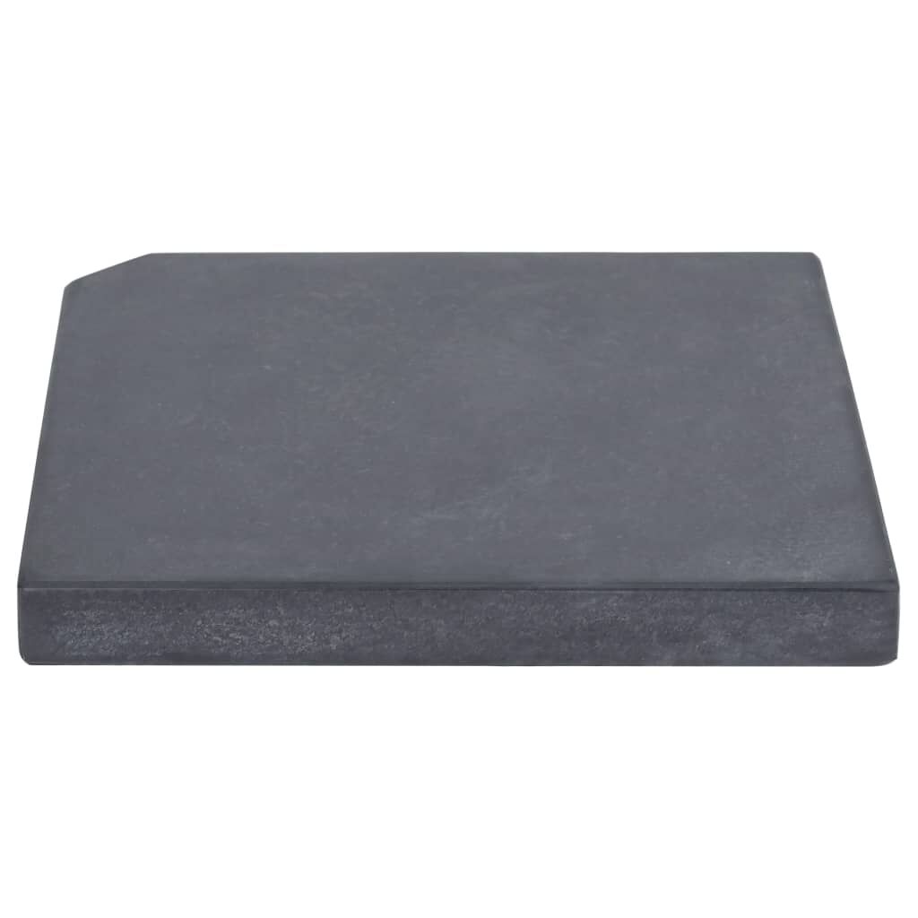 Umbrella Weight Plate Black Granite Square 25 kg Price