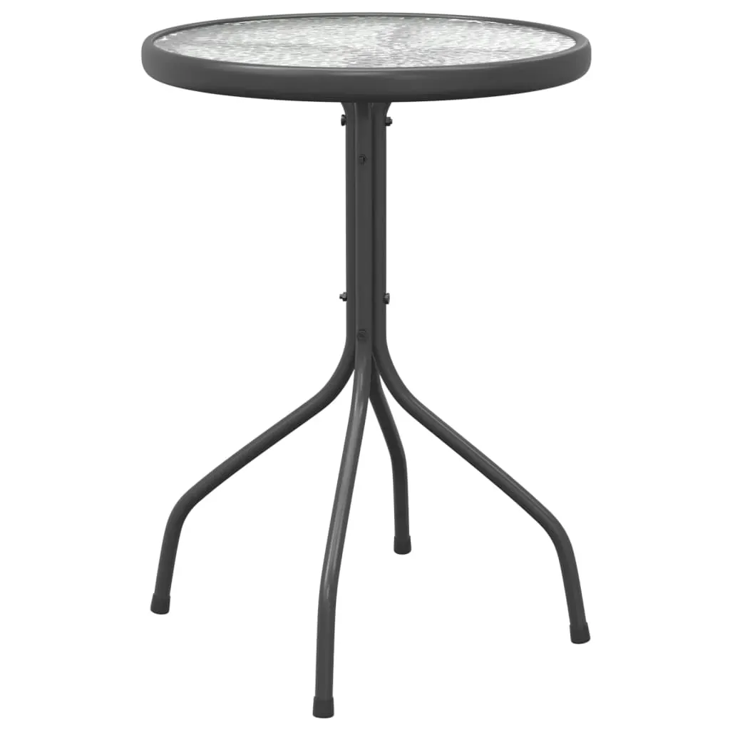 Garden Table Ø50x71 cm Steel Anthracite Price