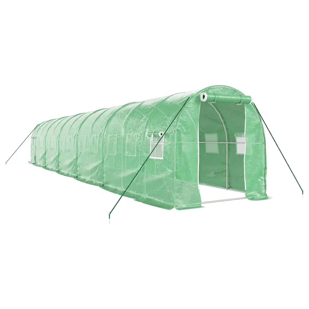 Greenhouse with Steel Frame Green 24 m² 12x2x2 m Price