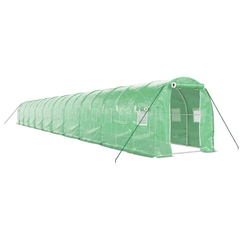 Greenhouse with Steel Frame Green 40 m² 20x2x2 m Price
