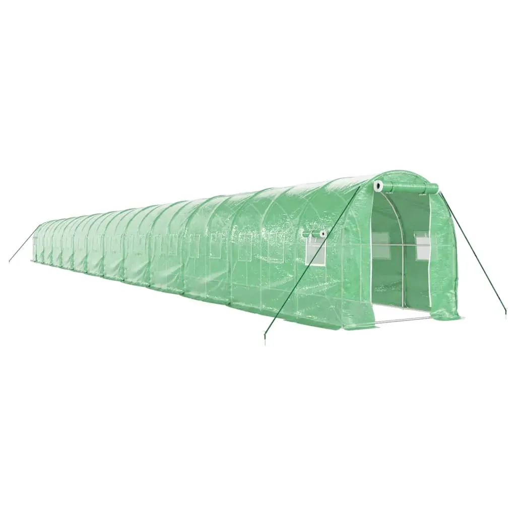 Greenhouse with Steel Frame Green 48m² 24x2x2 m Price