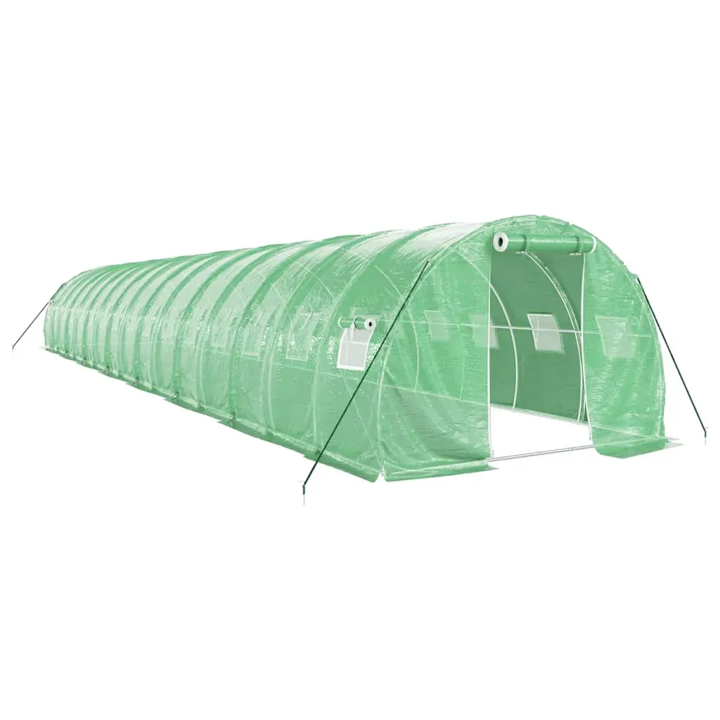 Greenhouse with Steel Frame Green 48 m² 16x3x2 m Price