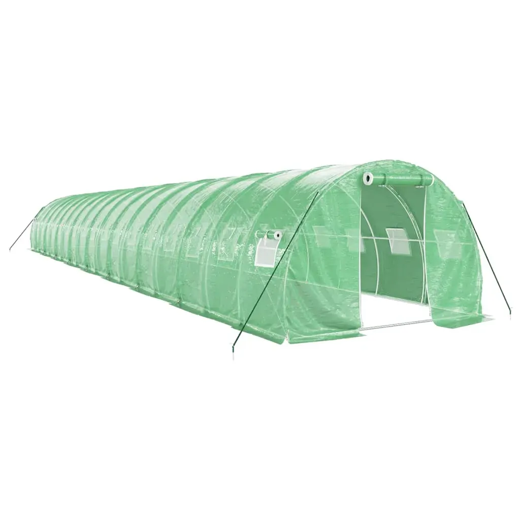 Greenhouse with Steel Frame Green 54 m² 18x3x2 m Price