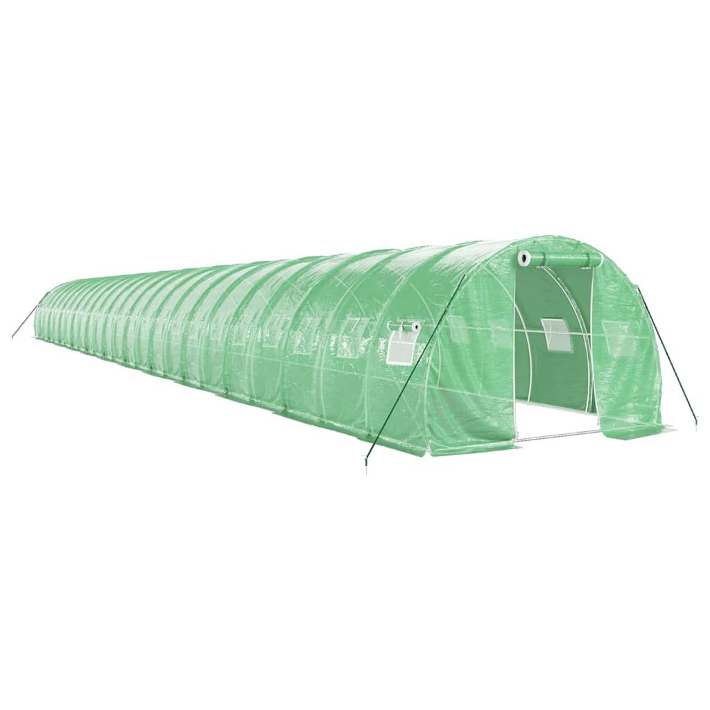 Greenhouse with Steel Frame Green 72 m² 24x3x2 m Price