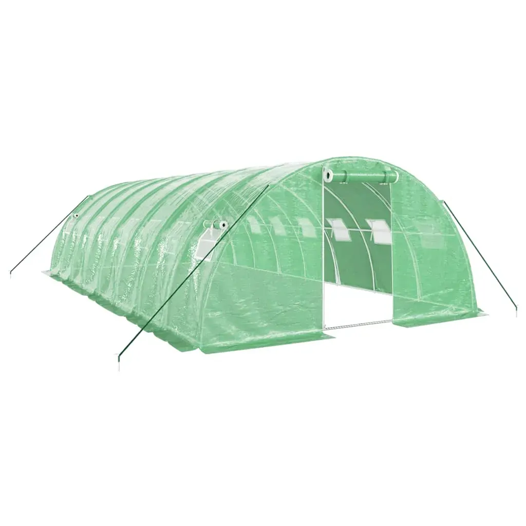 Greenhouse with Steel Frame Green 32 m² 8x4x2 m Price