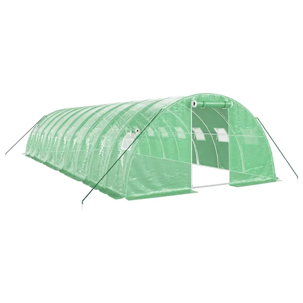 Greenhouse with Steel Frame Green 40 m² 10x4x2 m Price