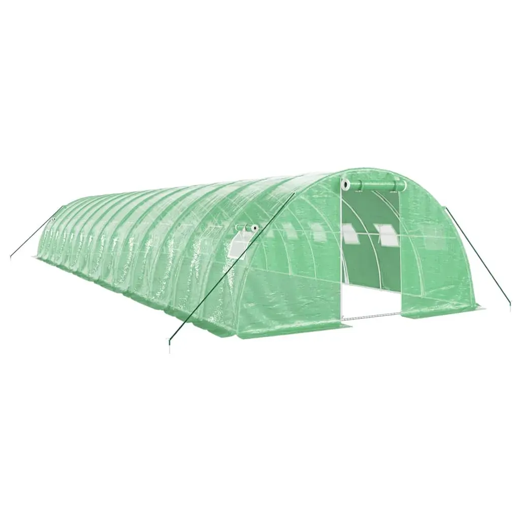 Greenhouse with Steel Frame Green 56 m² 14x4x2 m Price