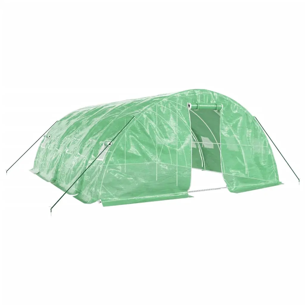 Greenhouse with Steel Frame Green 30 m² 6x5x2.3 m Price