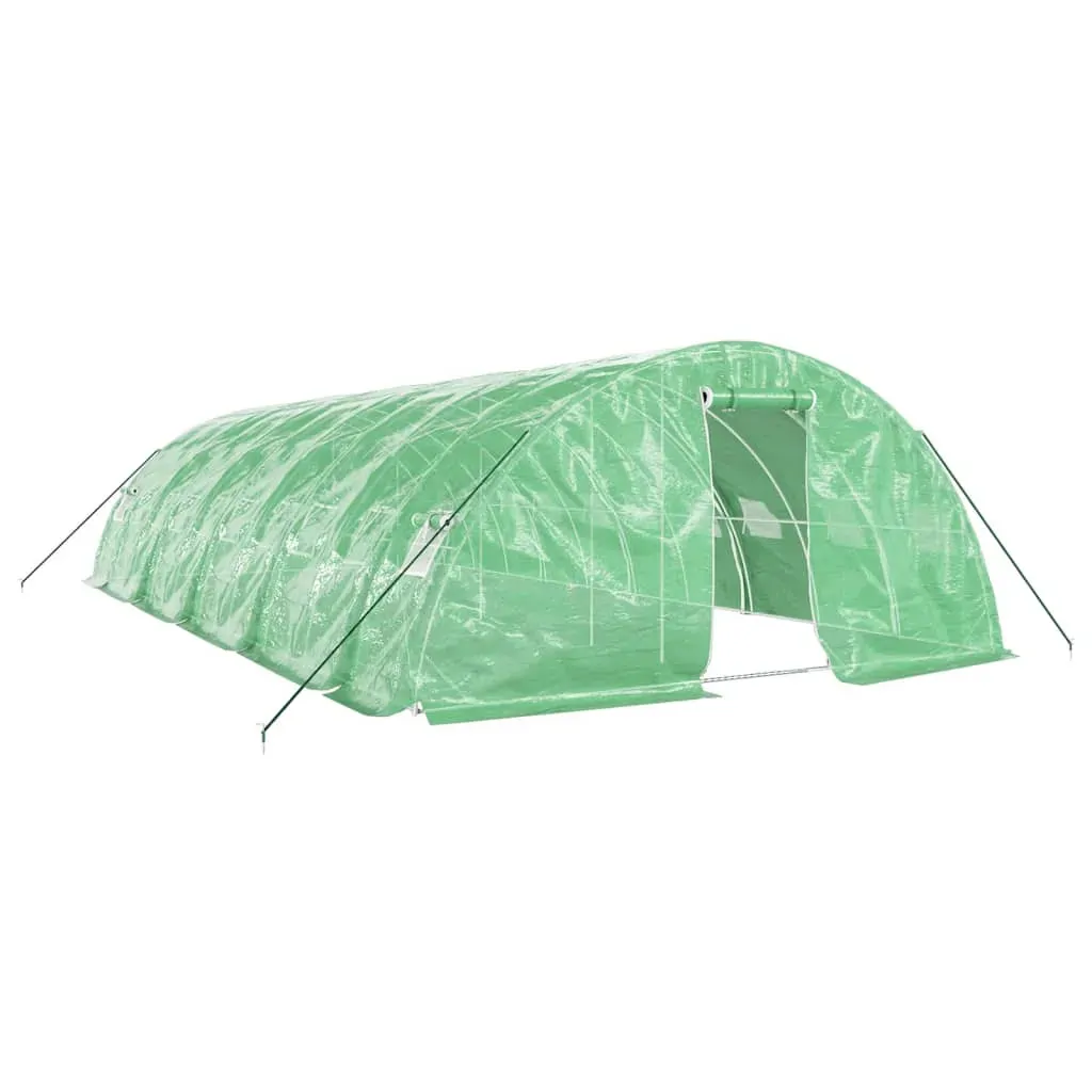 Greenhouse with Steel Frame Green 50 m² 10x5x2.3 m Price