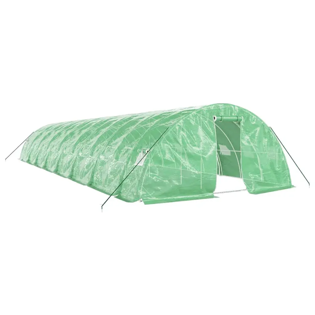 Greenhouse with Steel Frame Green 80 m² 16x5x2.3 m Price