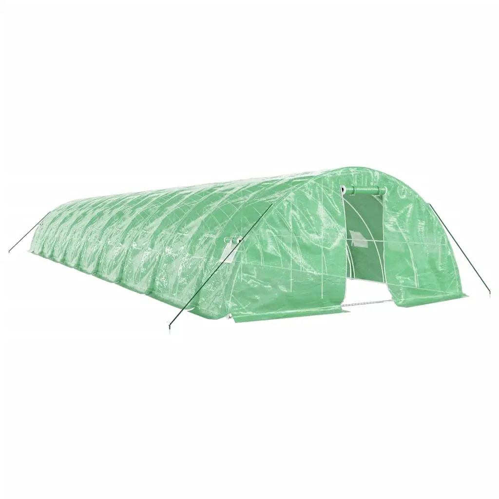 Greenhouse with Steel Frame Green 90 m² 18x5x2.3 m Price