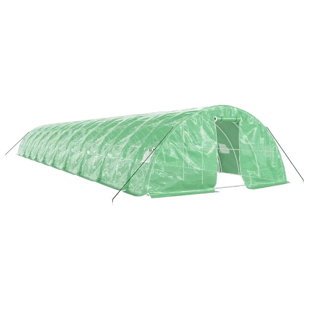 Greenhouse with Steel Frame Green 100 m² 20x5x2.3 m Price