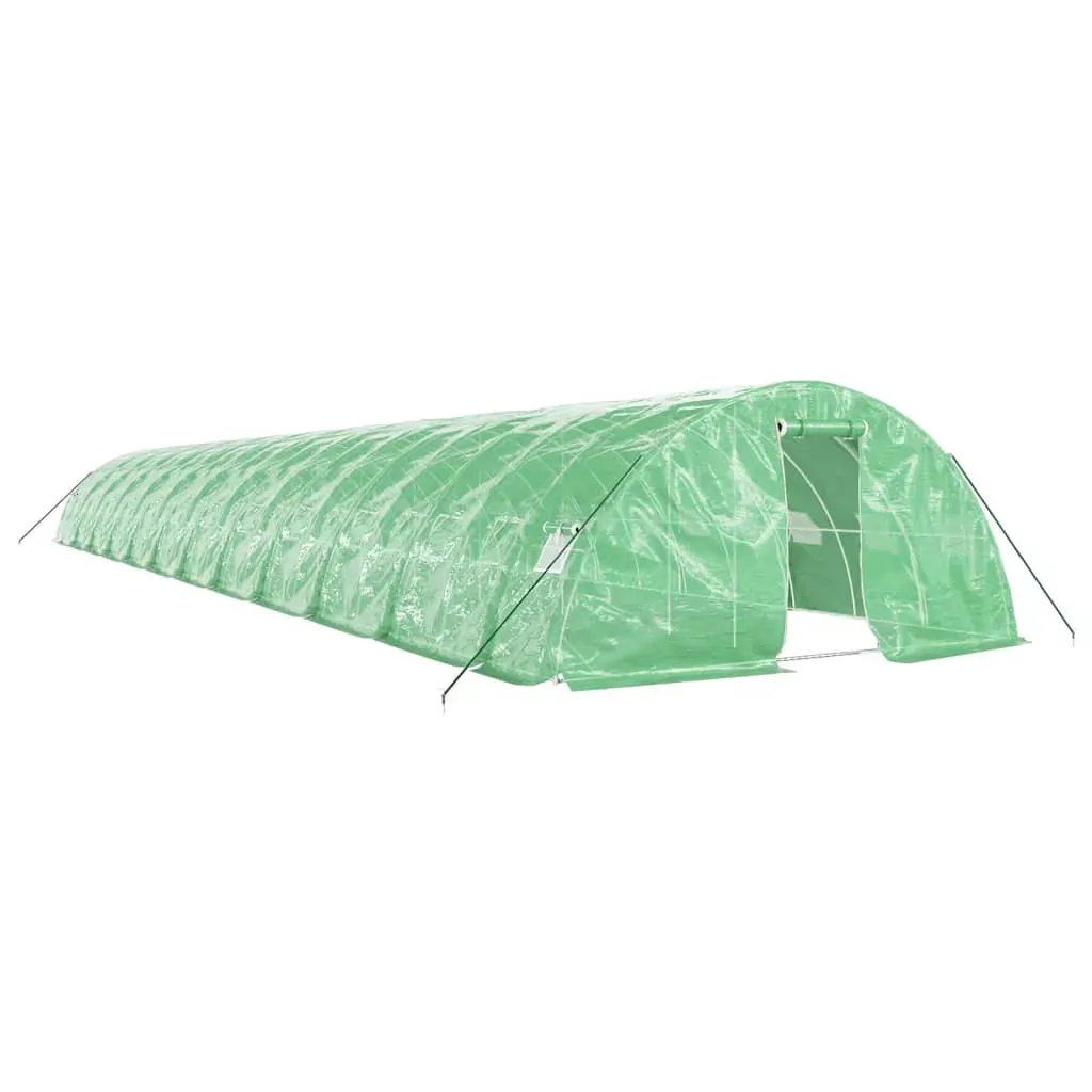 Greenhouse with Steel Frame Green 120 m² 24x5x2.3 m Price