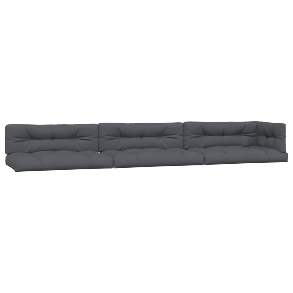 Pallet Cushions 7 pcs Anthracite Fabric Price