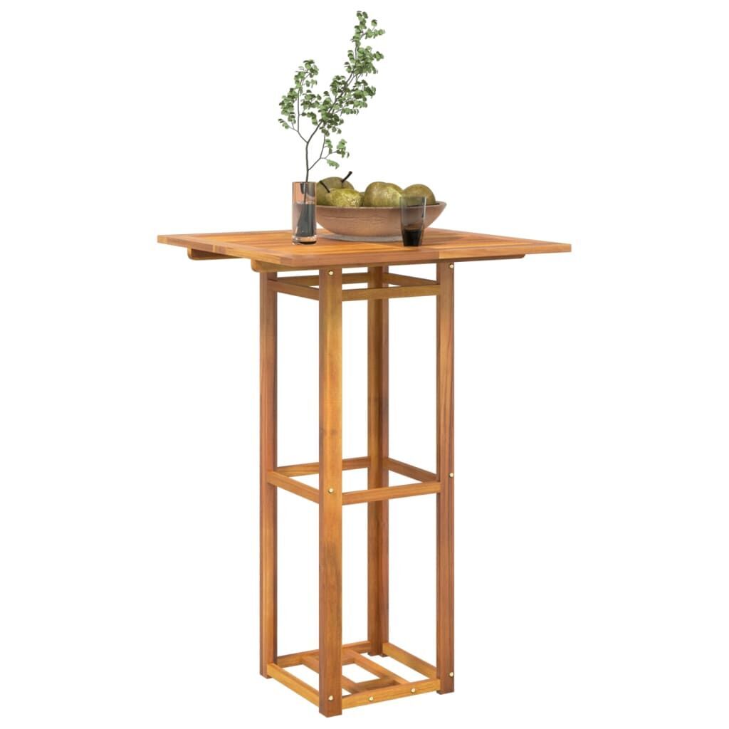 Bistro Table 75x75x110 cm Solid Wood Acacia Price