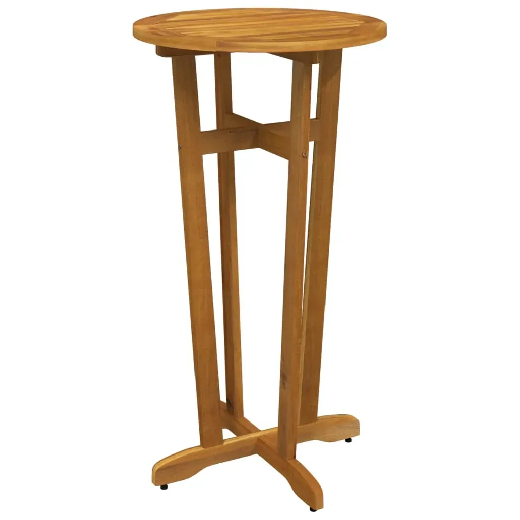 Garden Bar Table Ø60x105 cm Solid Wood Acacia Price