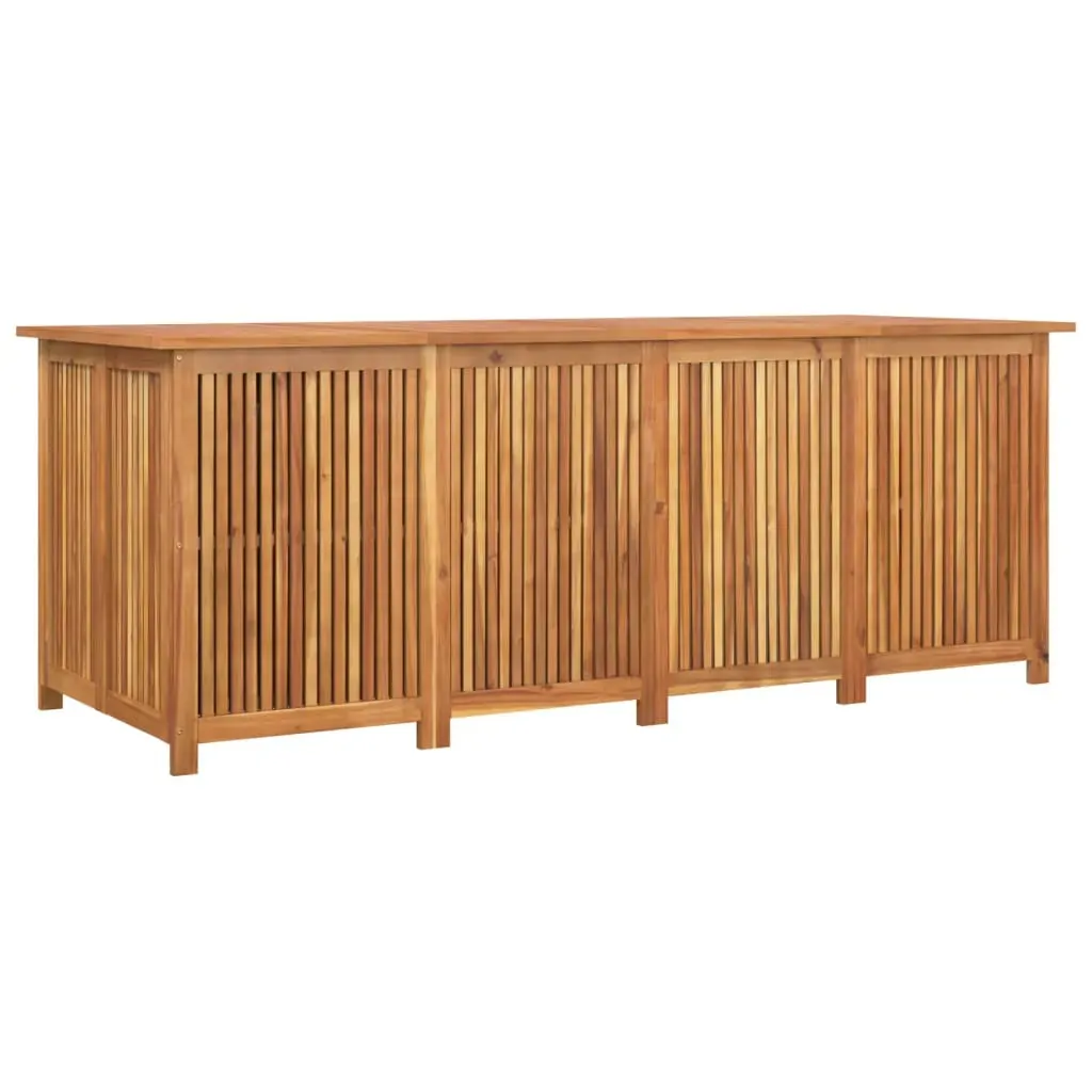 Garden Storage Box 200x80x75 cm Solid Wood Acacia Price